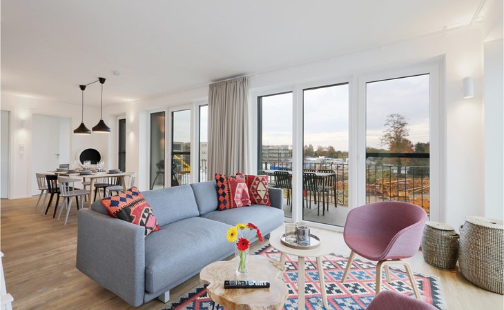 Beach front apartment 1
