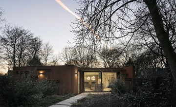 Stalen Boshuis - luxe vakantiehuis met sauna in Brabant 2