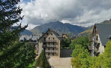 Duplex Muntanyó 2 mit Balkon und Blick auf den Berg Vall de Boí 3