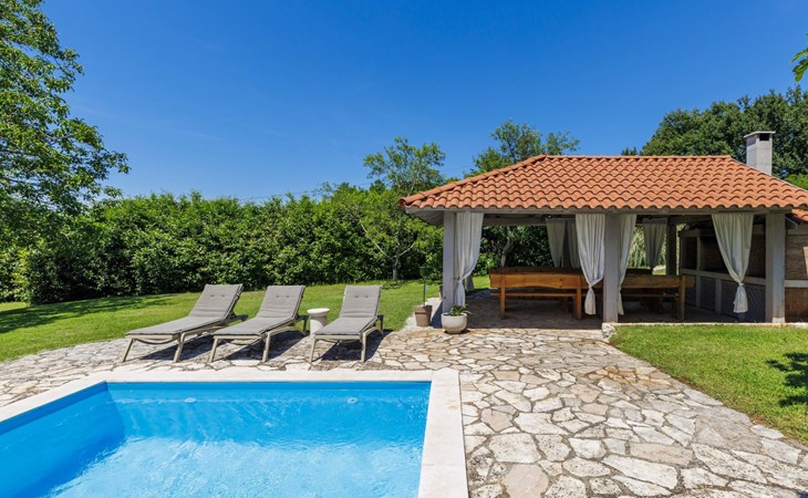 Geräumige 10-Personen-Villa mit privatem Pool in Tinjan, Istrien 1