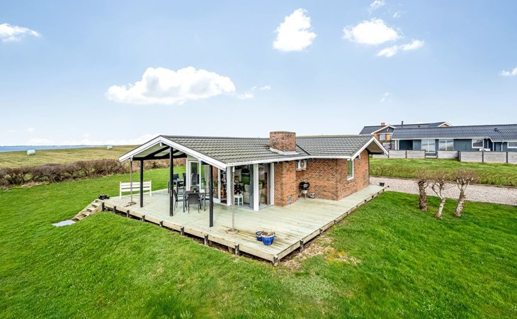 "Kirsa" - 200 meter van de inham in het Limfjord 1