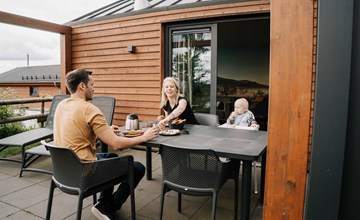 Luxe 4p cottage vlak bij centrum en piste 2