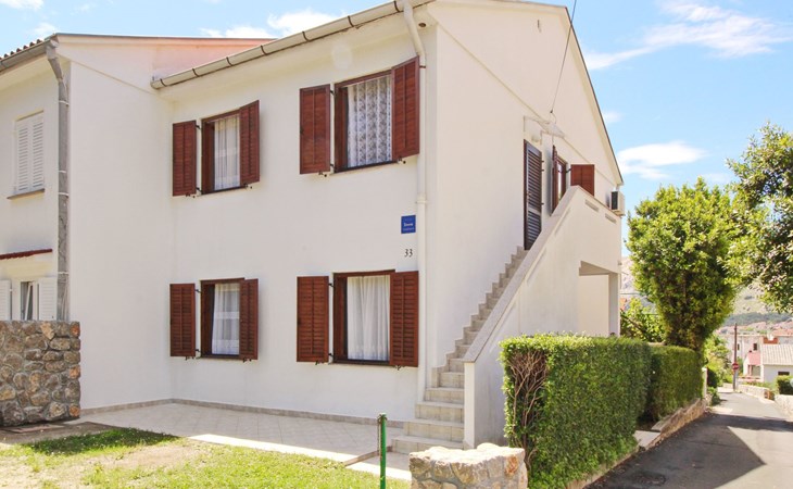 Wohnung in Baška mit Eigenem Balkon 1