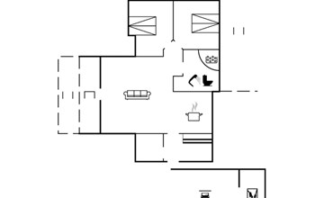 "Pirkka" - 50 meter van de inham in het Limfjord 2