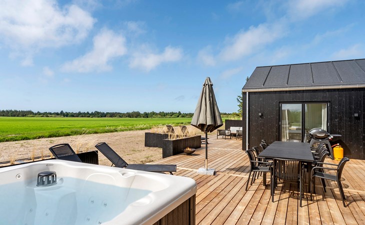 Amazing home in Saltum with sauna 1