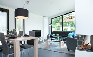 Bos Lodge mit Hottub | 4 Personen 3