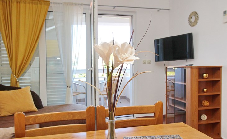 Modern eingerichtete Apartment für 4 Personen mit Meerblick 1