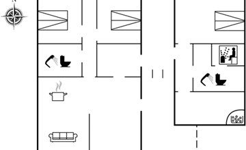 "Naumka" - 200 meter van de inham in West-Jutland 2