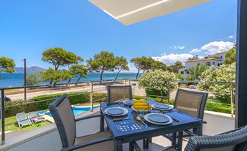 Wetterblick auf den Strand 2