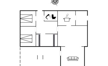 „Neela“ – 300 m vom Meer entfernt in Lolland, Falster und Mo 2