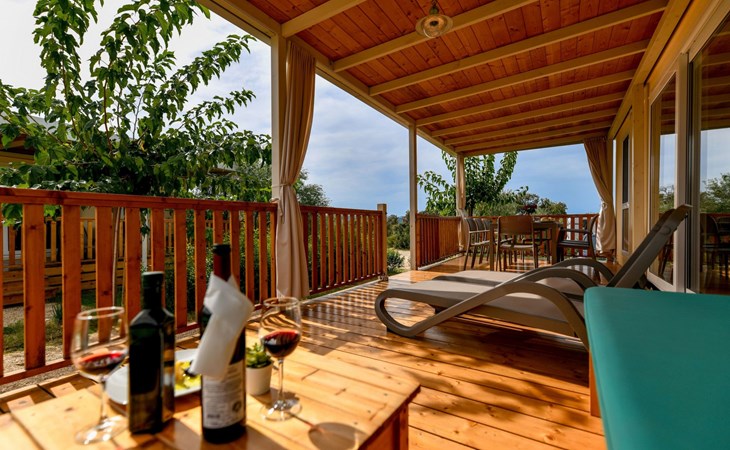 Mobilheim direkt am Strand 1