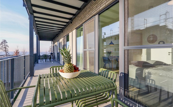 Beach front apartment 1