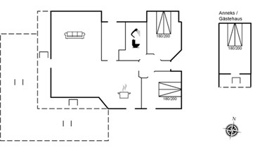 "Cedomir" - 625m from the sea in Sealand 2