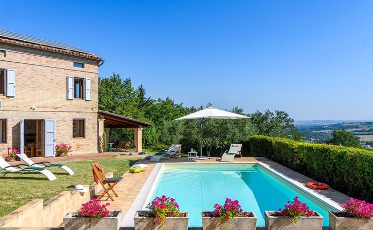 Casa Felicità, Marche Ferienhäuser 1