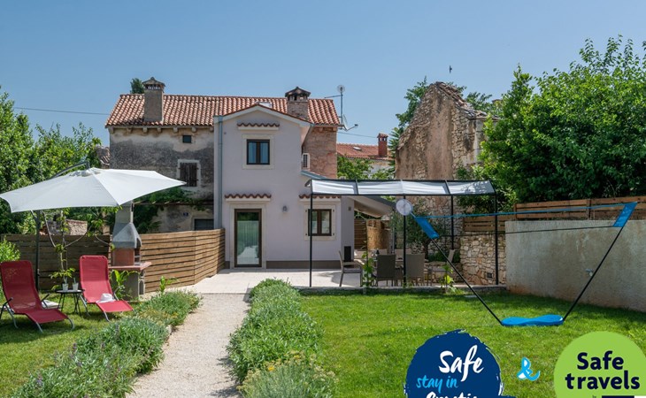 Typisch istrisches Steinhaus Brnistra in Rakalj 1