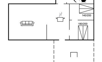 "Kalevi" - 300 meter van de inham in Zeeland 2