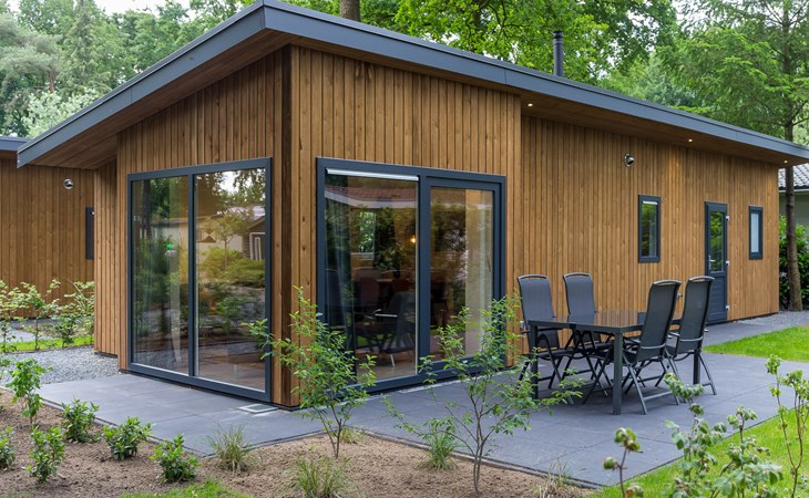 Wood Lodge Eco 4 Personen mit Sauna 1