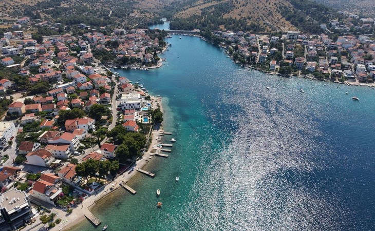 für 3 Personen  + 1 Kind ca. 68 m² in Žaboric, Dalmatien (Gespanschaft Sib 1