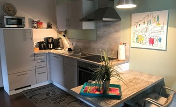 Schiefer Blick, Wohnung mit Terrasse und Balkon 2