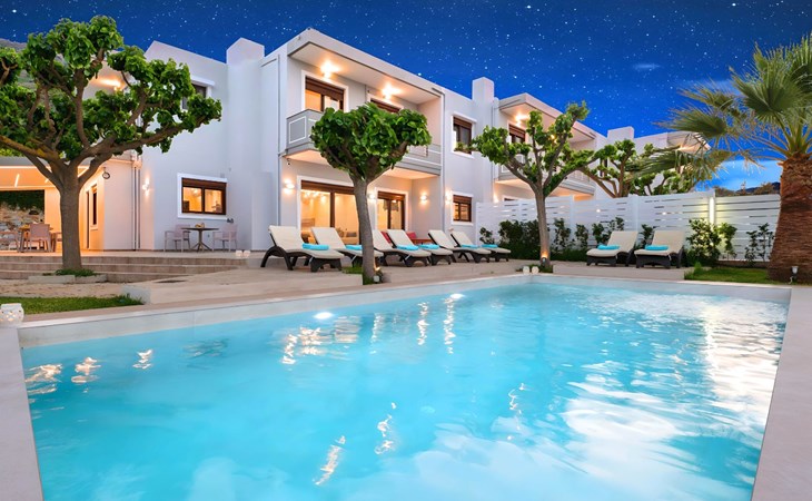 Wunderschönes Ferienhaus in Georgioupoli mit Grill, Terrasse und Garten 1