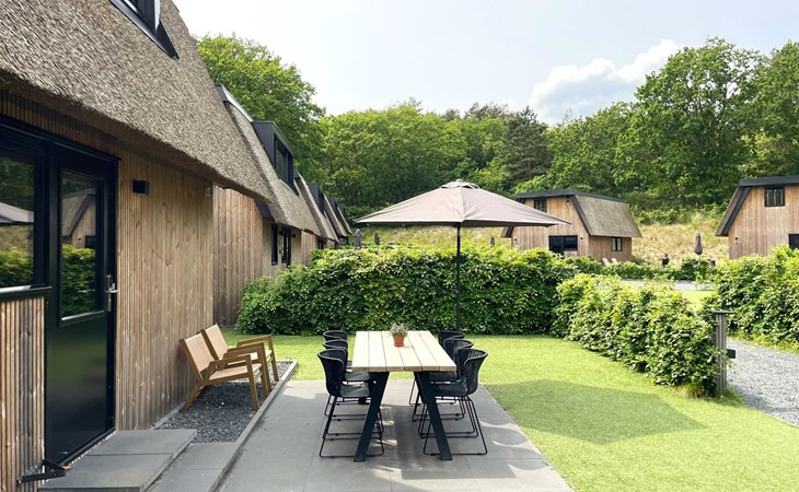 Dünenlodge für 6 Personen mit Ladestation & extra Parkplatz 1