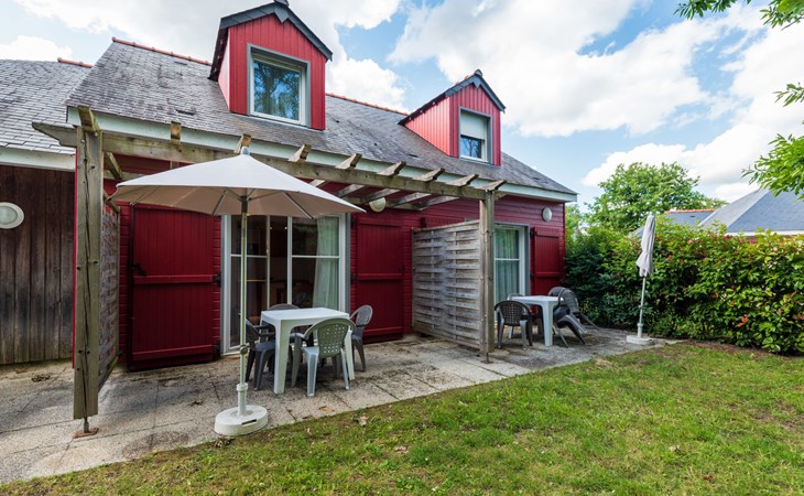 Comforthuisje 4 personen. 1