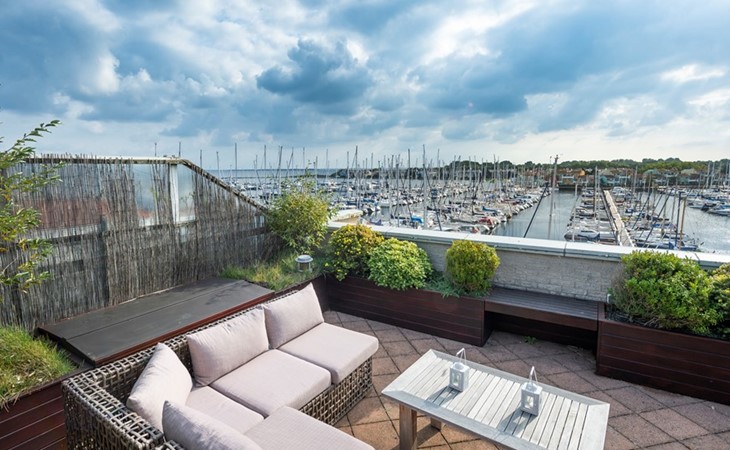 Kabbelaarsbank 2.15 luxe penthouse met uitzicht op de haven 17