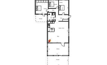 "Stina" - 600m from the sea 2