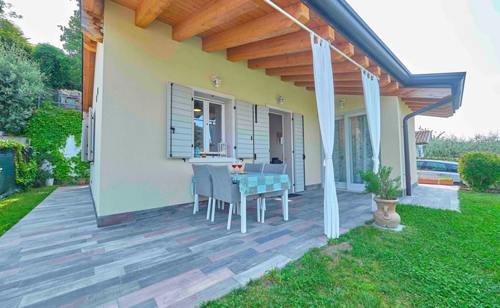 Schönes Ferienhaus Villetta Batik 1