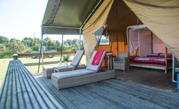 Twentse Buitenleven - Twin Lodgetent - romantisch kamperen op de boerderij 2