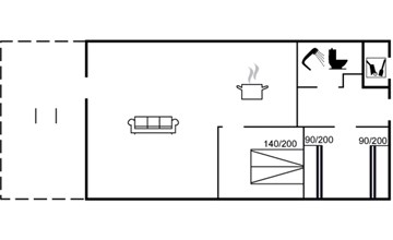 "Sheyla" - 150 meter van de zee in NO Jutland 2