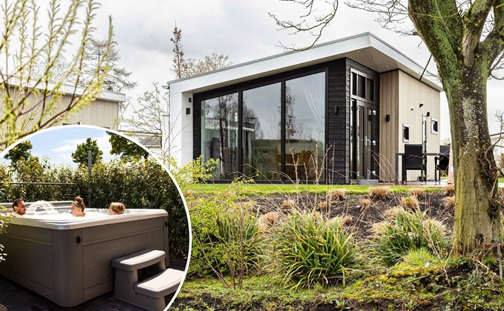 Natuurlodge 4 personen Wellness (Spa) 1