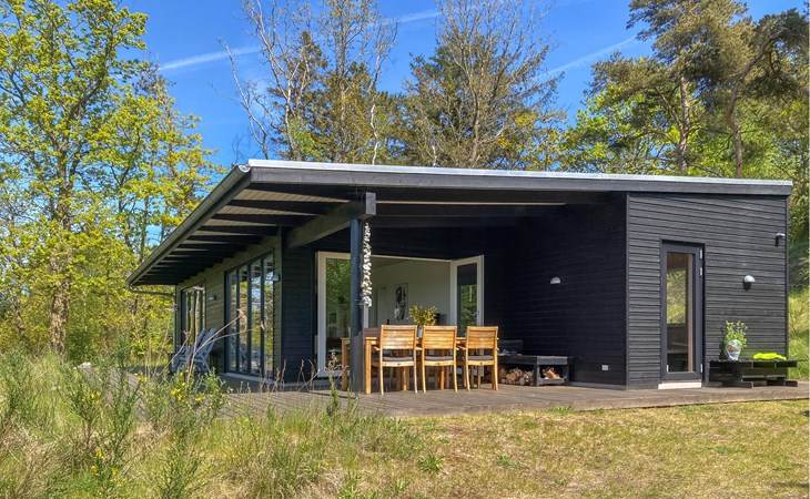 Nice home in Knebel with house sea view 1