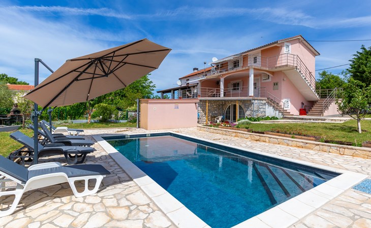 Gorgeous apartment in Malinska with swimming pool 1