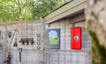 Chalet de Ooievaar at Oudesluis campsite 2
