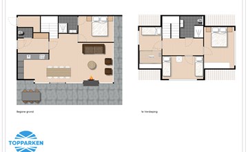 Recreatievilla 7 personen Wellness (Spa) 2