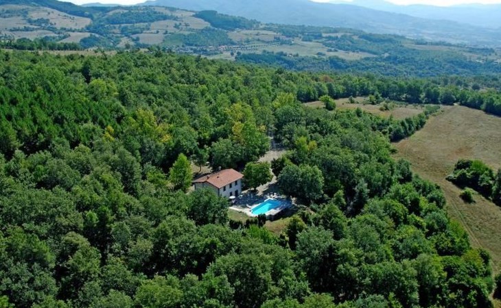 Villa Pruneto mit Pool in den Hügeln der Toskana 1