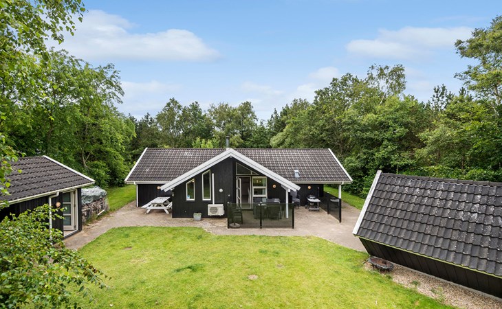 Beautiful home in Oksbøl with sauna 1