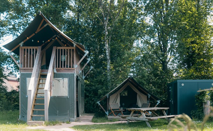 Safaricottage XS met privé sanitair | 4 personen 1