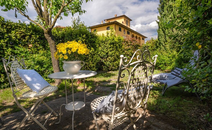 Zwei-Zimmer-Wohnung La Colombaia mit Garten 1