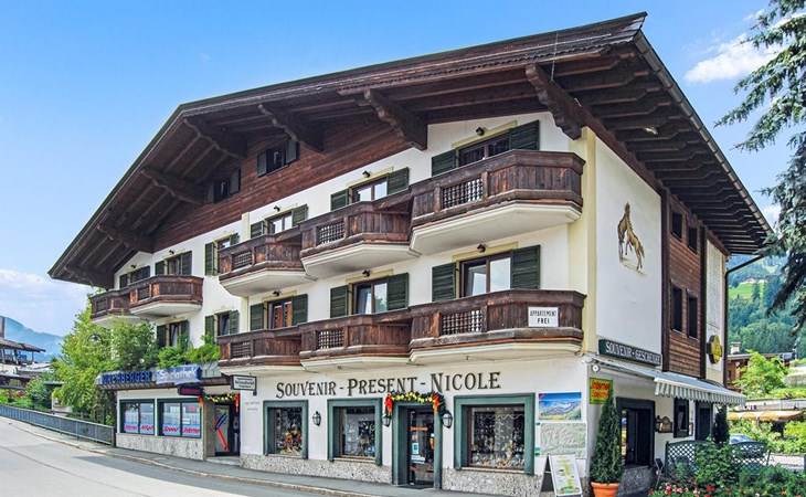Prachtig appartement in Kirchberg met huis en uitzicht op de bergen 1