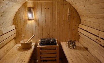 Haus am See mit Fasssauna, Liegewiese und Grill 2