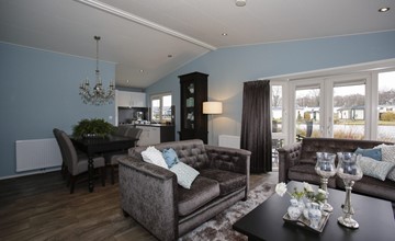 Strandhuis Deluxe (zonder TV): 6-persoons accommodatie, 3 slaapkamers 3