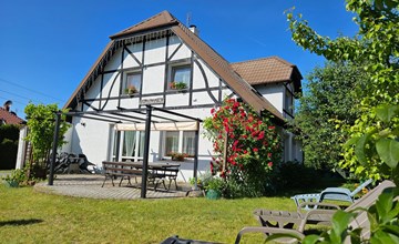 Fachwerkhaus "Paula" mit Blick auf das Wasser 2