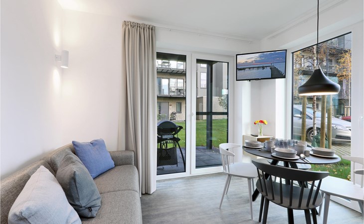 Beach front apartment 1