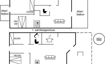"Asmod" - 450m from the sea 2