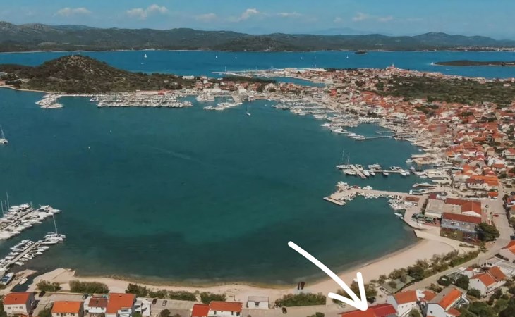 Strandappartement Ana mit Meerblick, Garten, Grillplatz 1