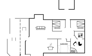 "Wenche" - 600 meter van de inham in West-Jutland 2