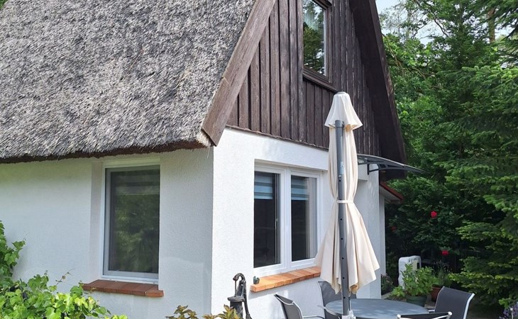 Reetgedecktes Haus 1