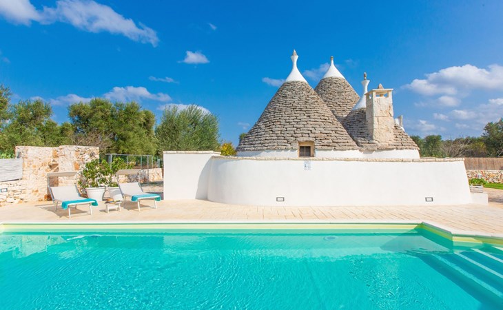 TRULLO  mit pool OSTUNI: Kostenlos: Bettwäsche und Handtücher, 2 Fahrräder, 1 H 1